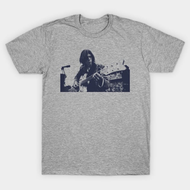 Neil Young Harvest Moon T-Shirt by BackOnTop Project